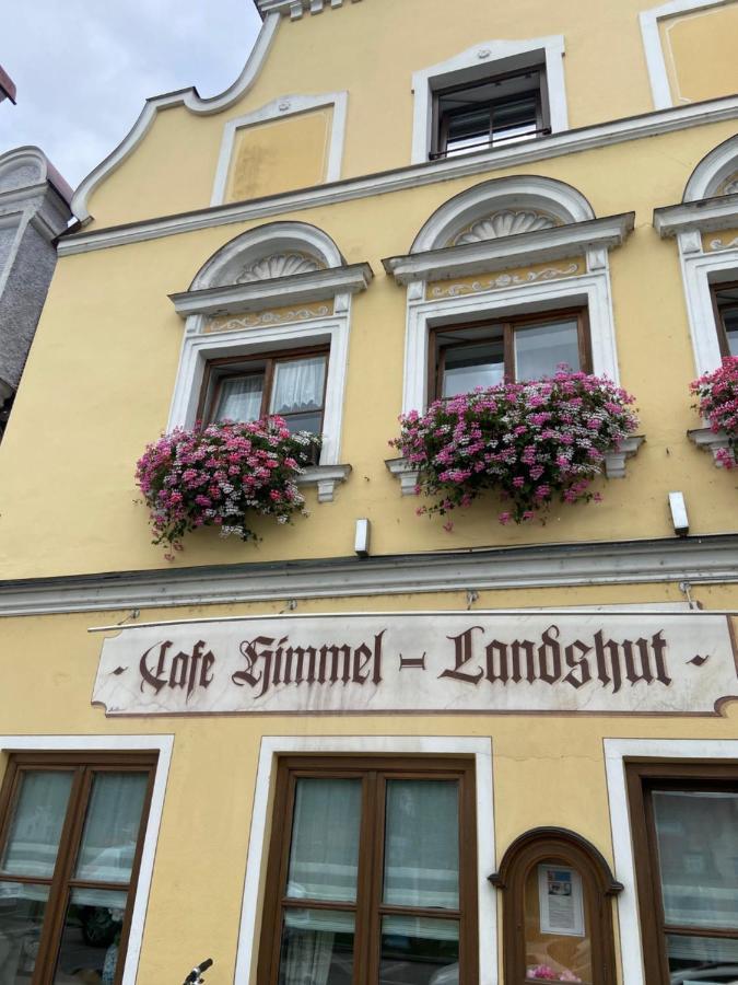 Restaurant-Cafe-Pension Himmel Landshut Buitenkant foto